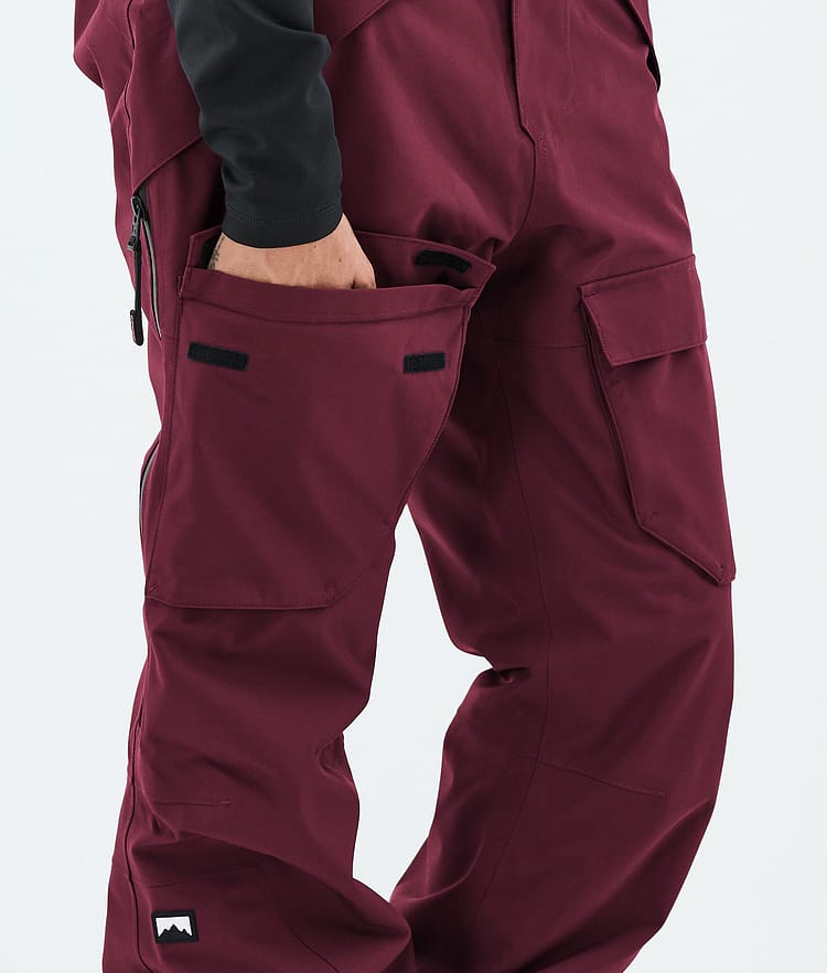 Montec Kirin W Lasketteluhousut Naiset Burgundy, Kuva 6 / 6