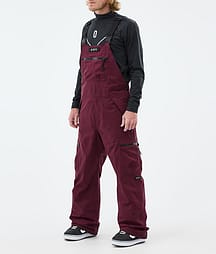 Dope Vertex 25 Lumilautailuhousut Miehet Burgundy
