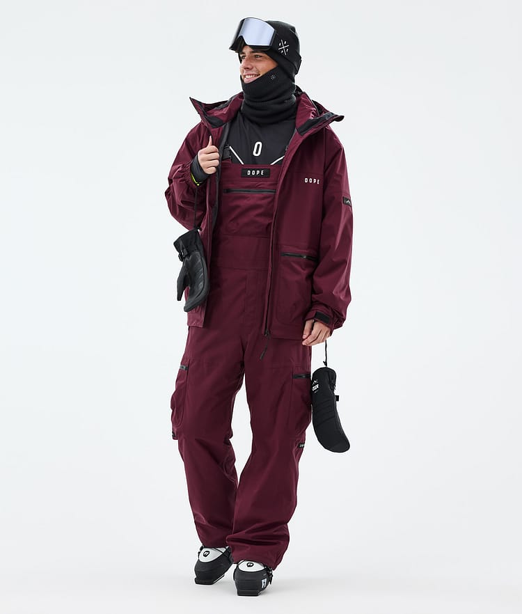 Dope Vertex Lasketteluhousut Miehet Burgundy, Kuva 2 / 7