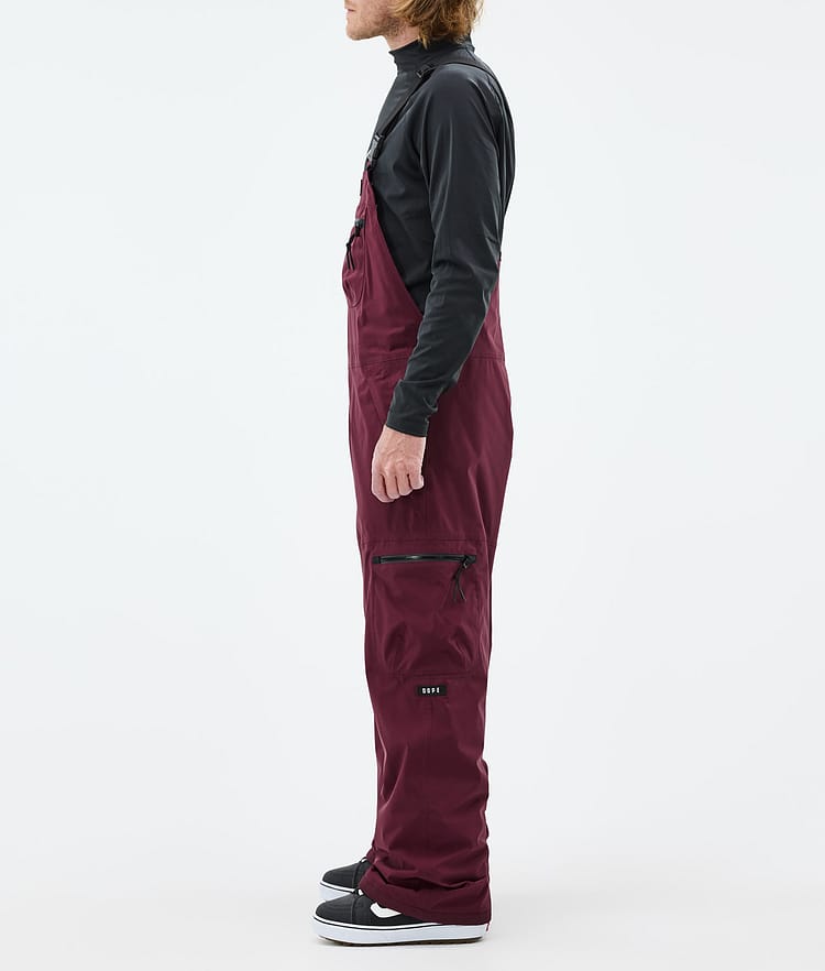 Dope Vertex Lumilautailuhousut Miehet Burgundy, Kuva 3 / 7