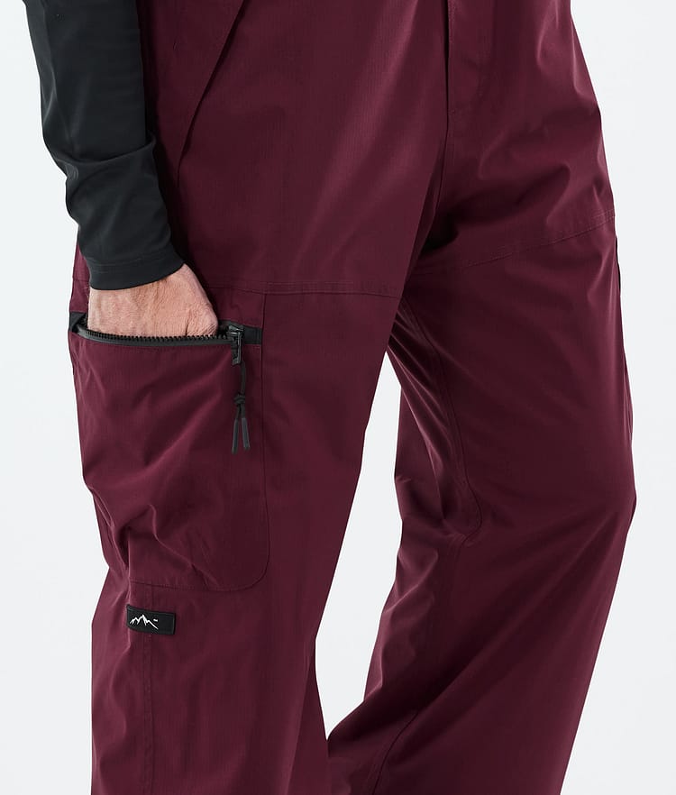 Dope Vertex Lumilautailuhousut Miehet Burgundy, Kuva 7 / 7