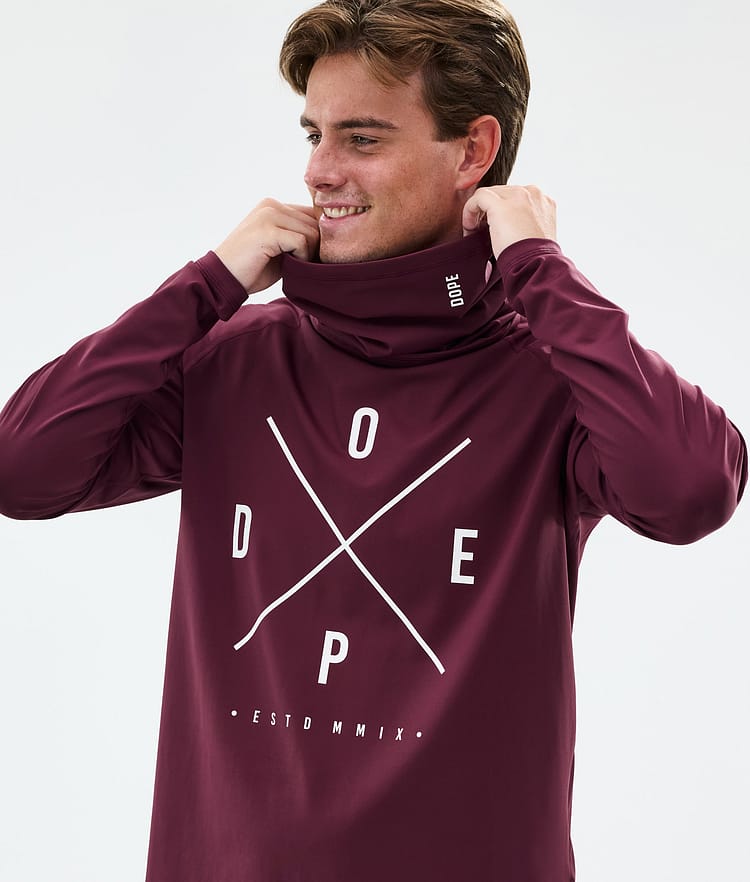 Dope Snuggle Kerrastopaita Miehet 2X-Up Burgundy, Kuva 2 / 7