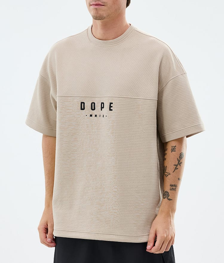 Dope Forge Välikerros T-paita Miehet Sand, Kuva 2 / 7