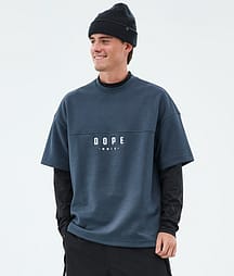 Dope Forge Välikerros T-paita Miehet Metal Blue