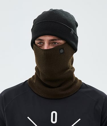 Dope 2X-Up Knitted Tuubihuivi Dark Brown