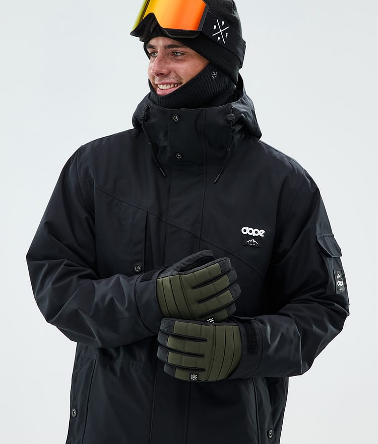 Dope Ace Lasketteluhanskat Olive Green, Kuva 3 / 4