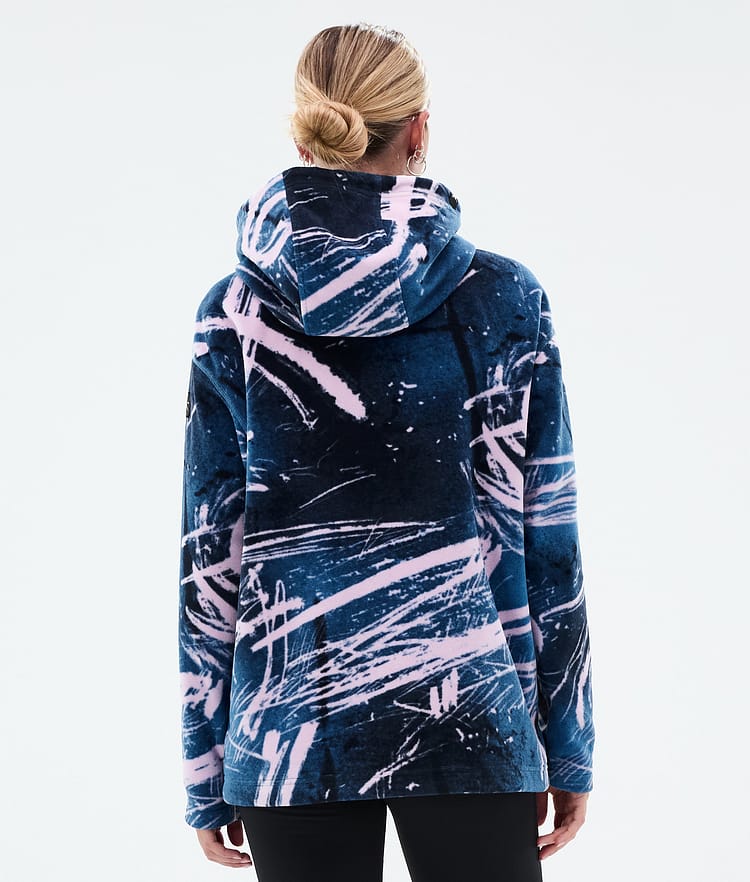 Dope Cozy II W Fleecehuppari Naiset Carvings Pink, Kuva 6 / 7