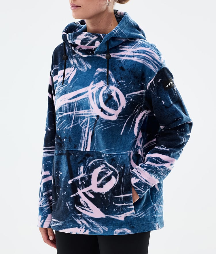 Dope Cozy II W Fleecehuppari Naiset Carvings Pink, Kuva 7 / 7