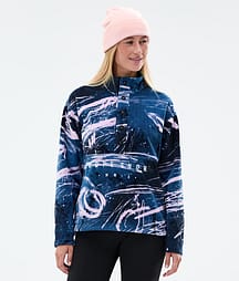 Dope Comfy W Fleecepaita Naiset Carvings Pink