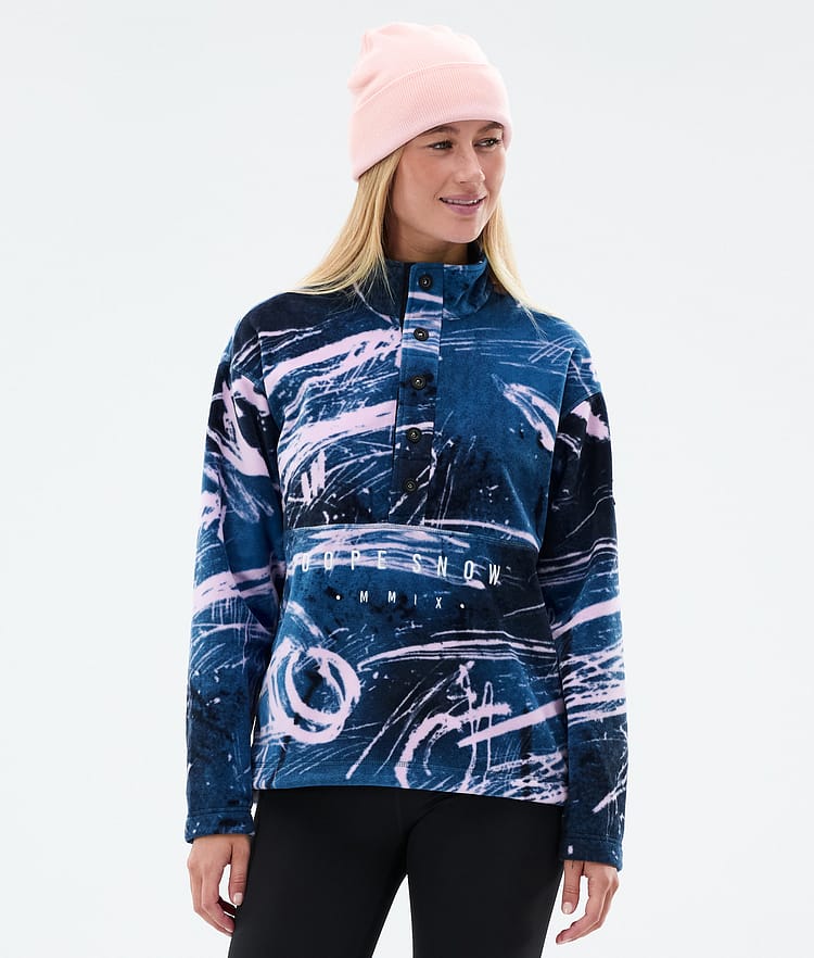 Dope Comfy W Fleecepaita Naiset Carvings Pink, Kuva 1 / 6