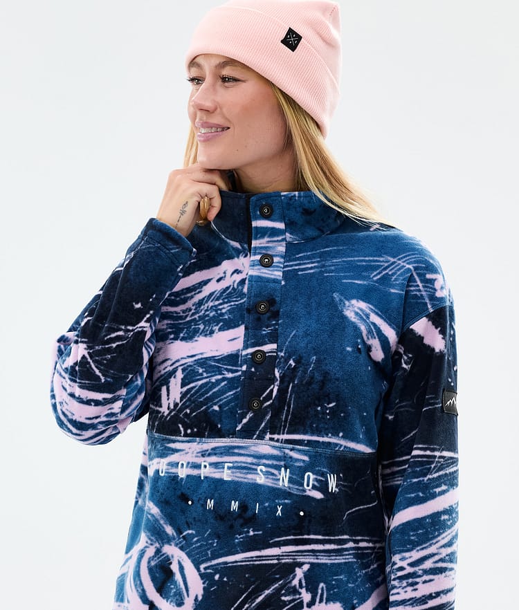 Dope Comfy W Fleecepaita Naiset Carvings Pink, Kuva 2 / 6