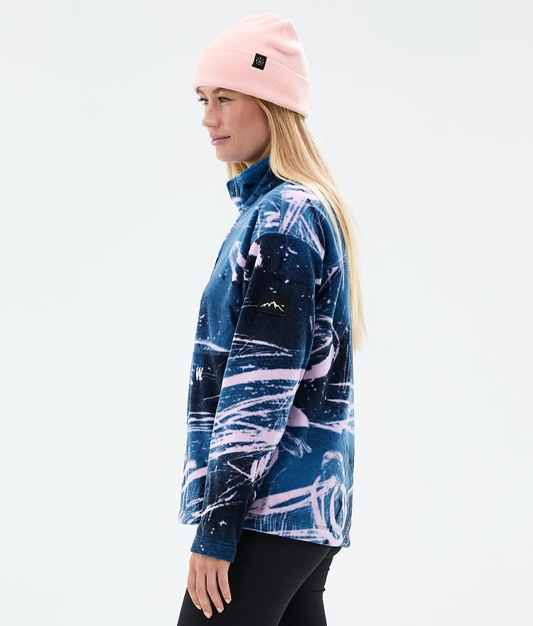 Dope Comfy W Fleecepaita Naiset Carvings Pink, Kuva 5 / 6