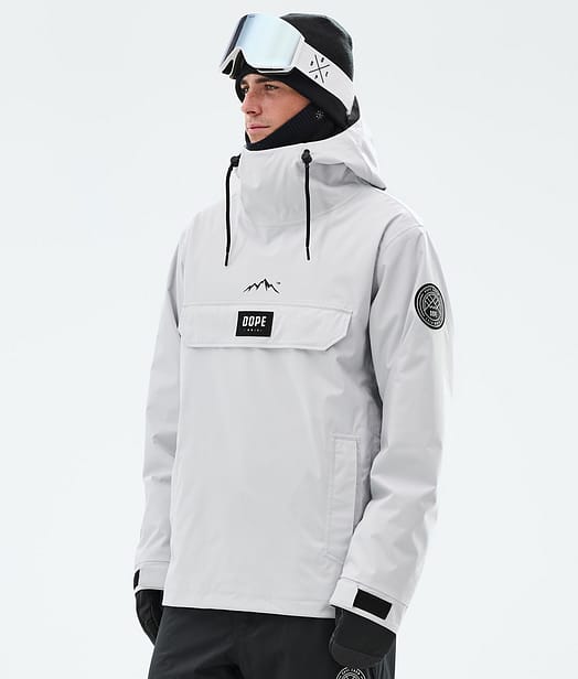Dope Blizzard Lumilautailutakki Miehet Light Grey