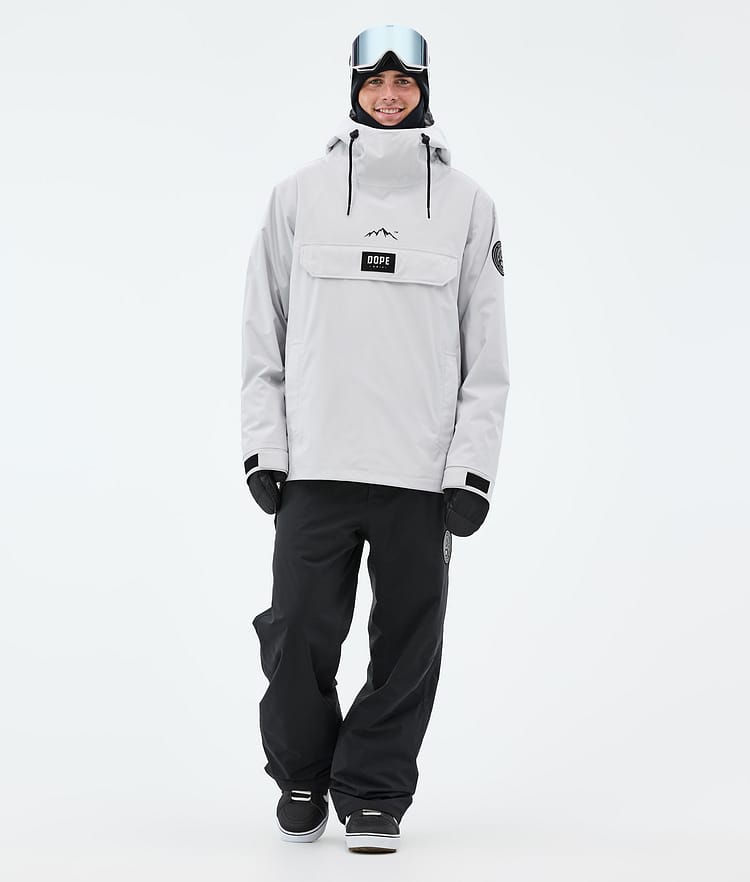 Dope Blizzard Lumilautailutakki Miehet Light Grey, Kuva 2 / 8