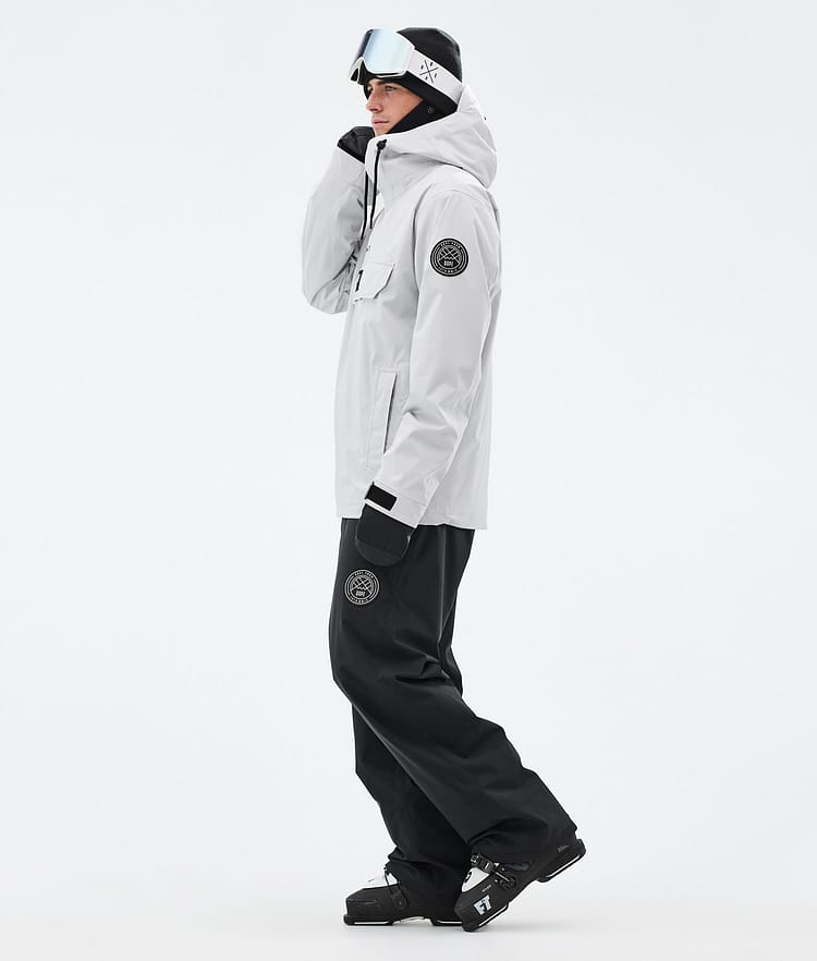 Dope Blizzard Laskettelutakki Miehet Light Grey, Kuva 3 / 8
