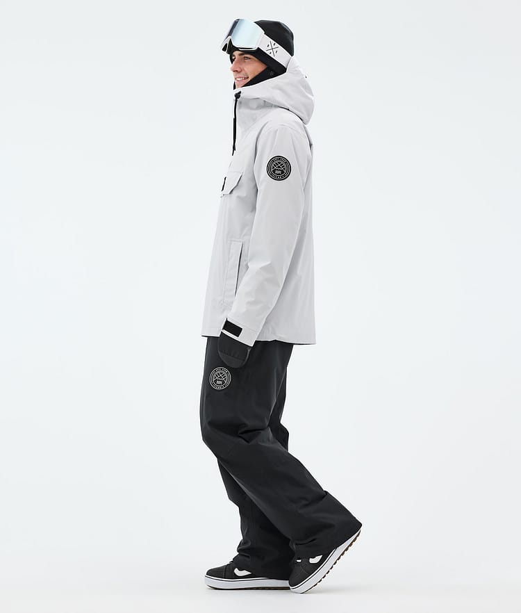 Dope Blizzard Lumilautailutakki Miehet Light Grey, Kuva 3 / 8