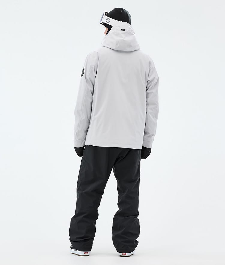 Dope Blizzard Lumilautailutakki Miehet Light Grey, Kuva 4 / 8