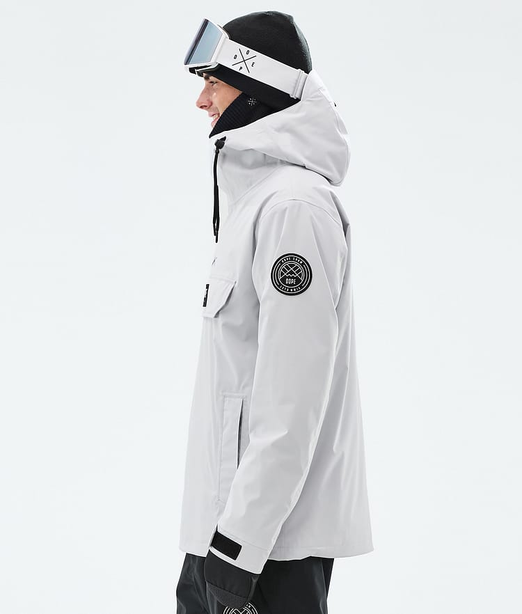 Dope Blizzard Lumilautailutakki Miehet Light Grey, Kuva 5 / 8