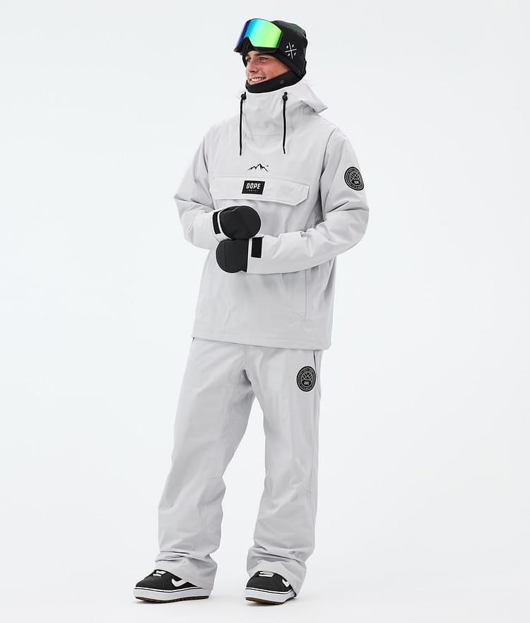 Dope Blizzard Lumilautailuhousut Miehet Light Grey, Image 2 of 5