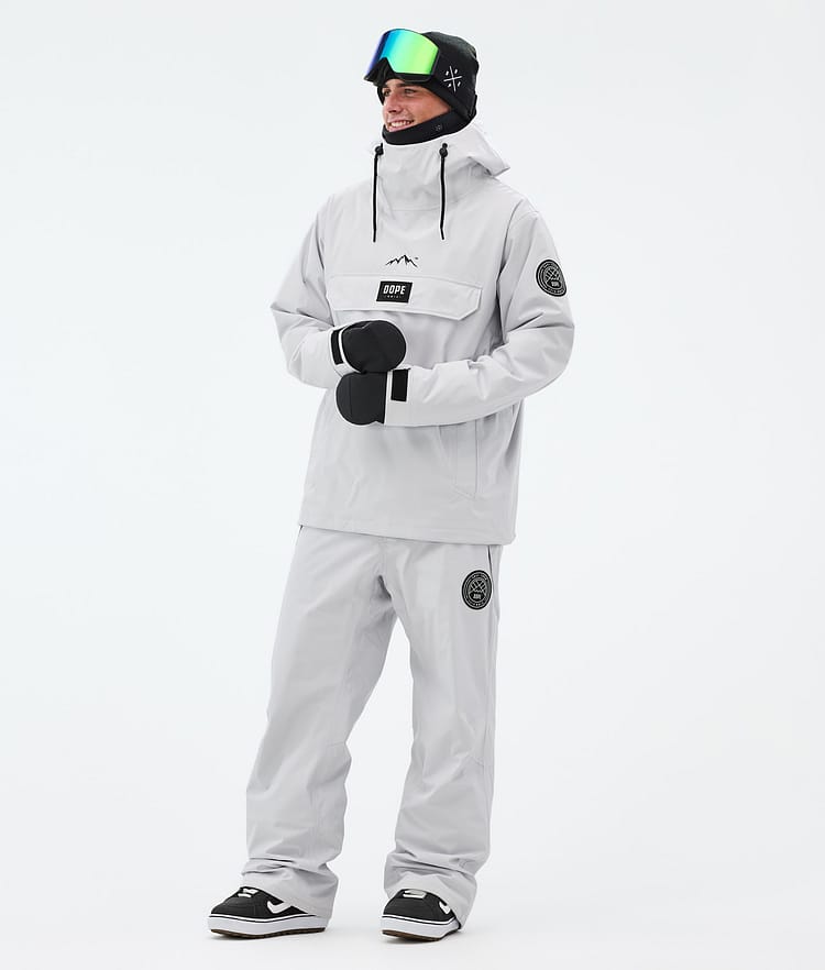 Dope Blizzard Lumilautailuhousut Miehet Light Grey, Kuva 2 / 5