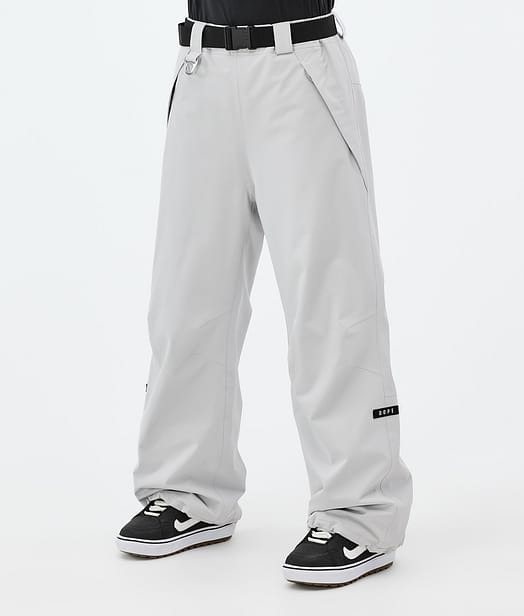 Dope Big W Lumilautailuhousut Naiset Light Grey