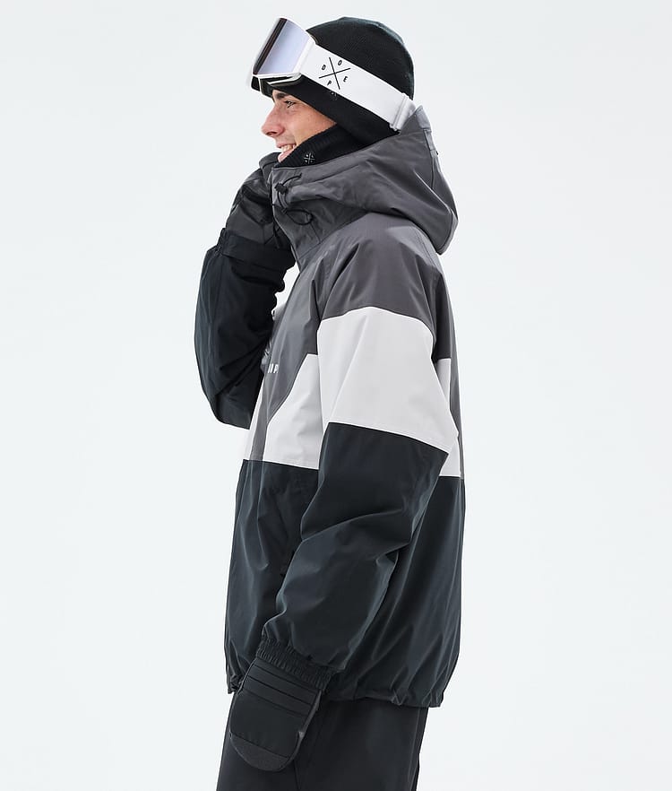 Dope Spartan Laskettelutakki Miehet Sport Phantom/Light Grey/Black, Kuva 5 / 8