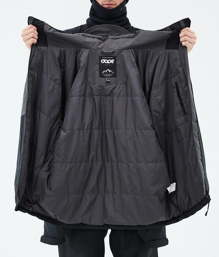 Dope Spartan Laskettelutakki Miehet Sport Phantom/Light Grey/Black, Kuva 8 / 8