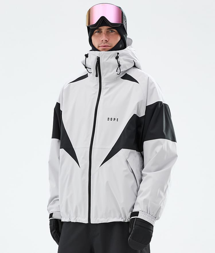 Dope Spartan Laskettelutakki Miehet Spike Light Grey/Black, Kuva 1 / 8