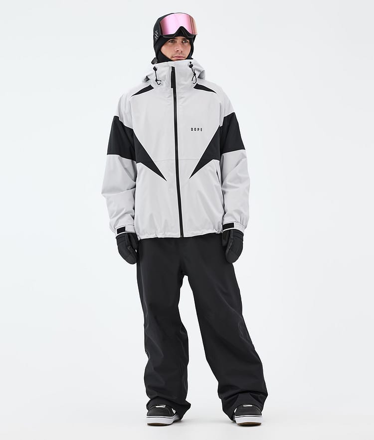 Dope Spartan Lumilautailutakki Miehet Spike Light Grey/Black, Kuva 2 / 8
