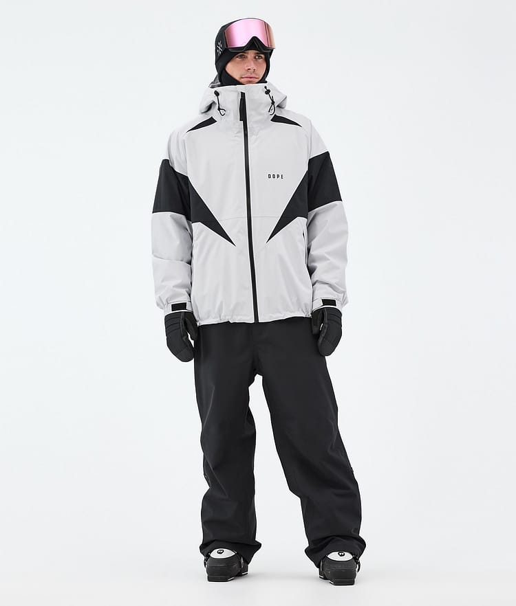 Dope Spartan Laskettelutakki Miehet Spike Light Grey/Black, Kuva 2 / 8