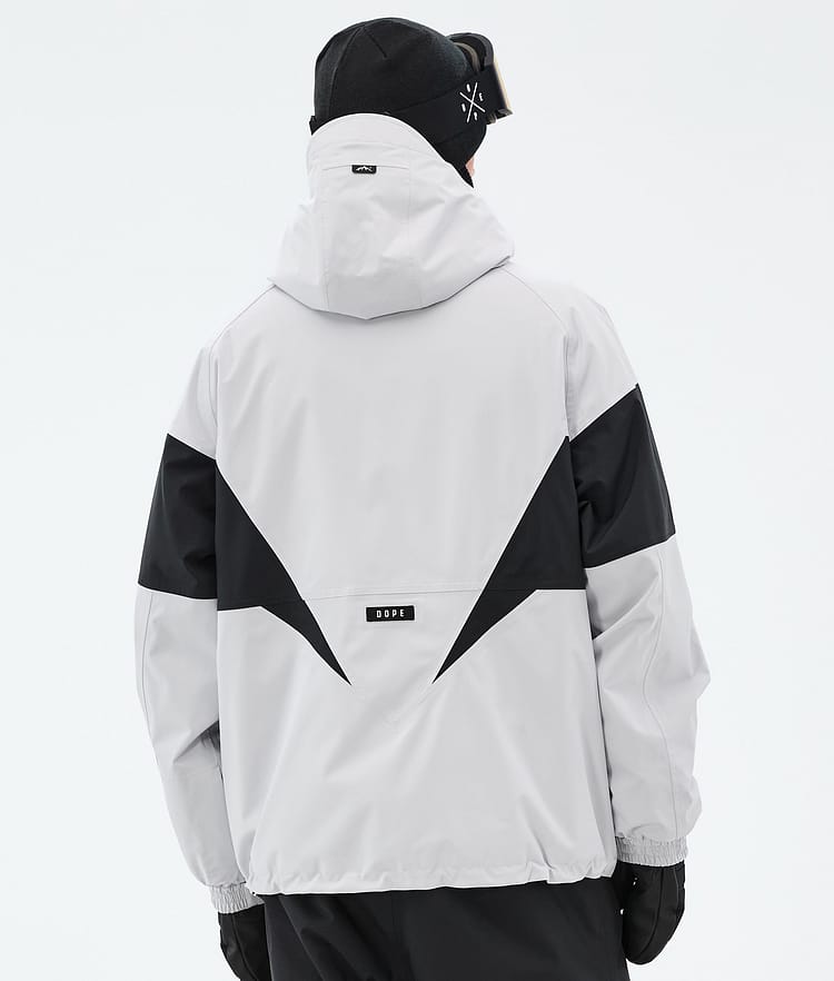 Dope Spartan Laskettelutakki Miehet Spike Light Grey/Black, Kuva 6 / 8