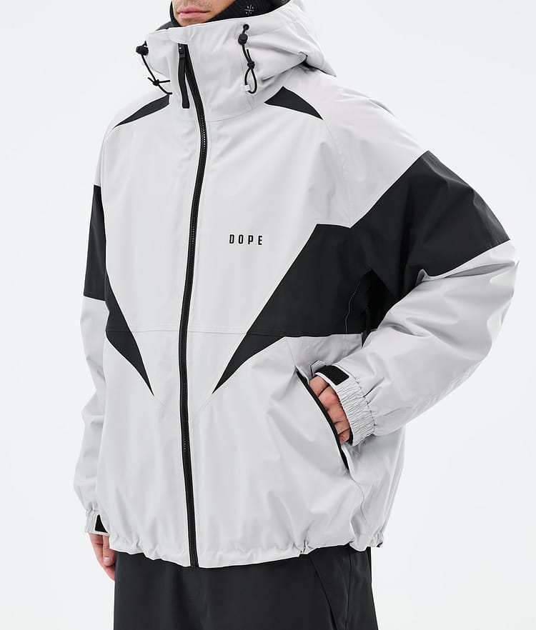 Dope Spartan Laskettelutakki Miehet Spike Light Grey/Black, Kuva 7 / 8