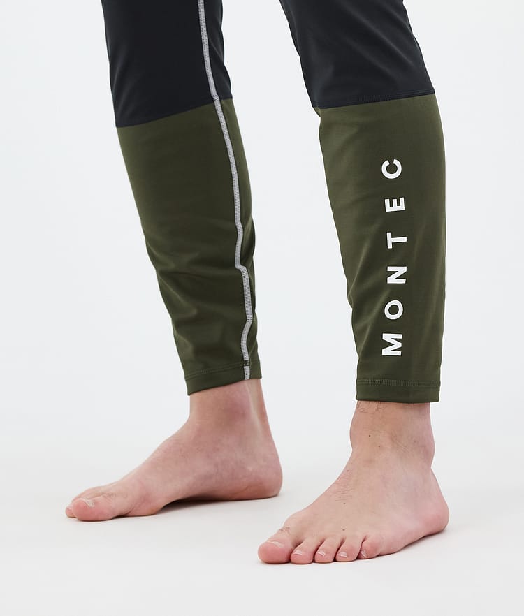 Montec Alpha Kerrastohousut Miehet Light Grey/Black/Olive Green, Kuva 7 / 7