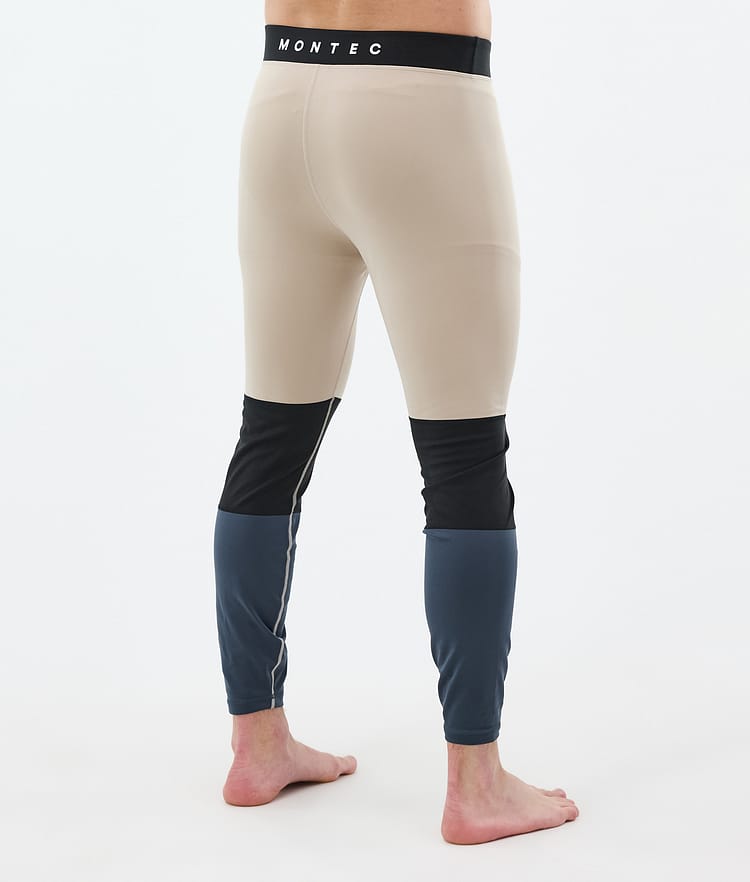 Montec Alpha Kerrastohousut Miehet Sand/Black/Metal Blue, Kuva 2 / 7