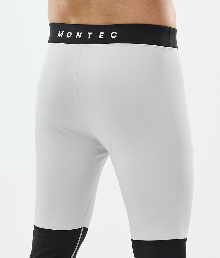 Montec Alpha Kerrastohousut Miehet Light Grey/Black/Vivid Purple, Kuva 6 / 7