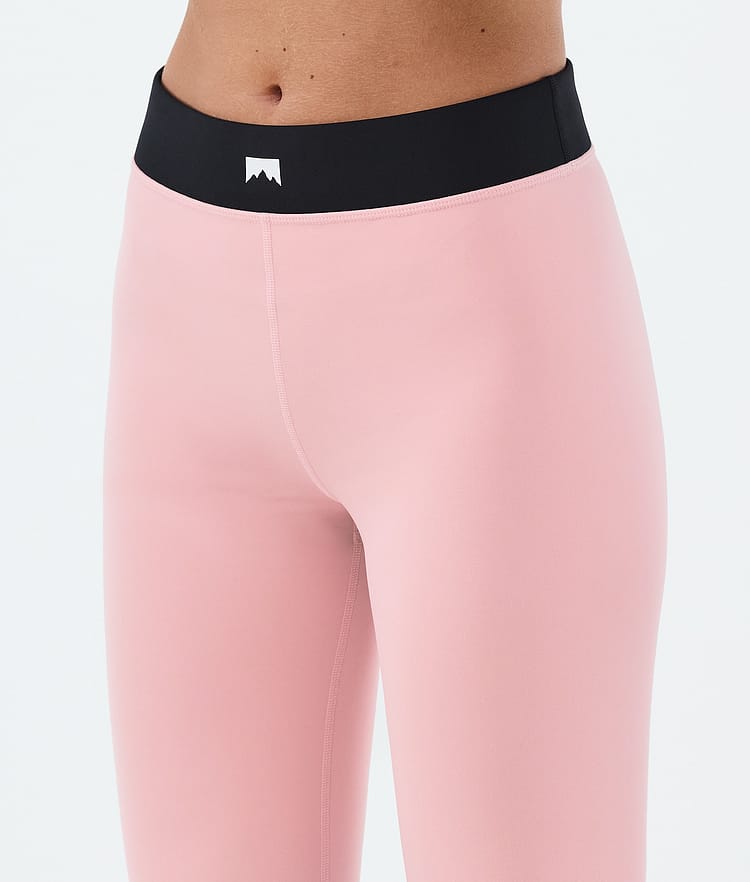 Montec Alpha W Kerrastohousut Naiset Soft Pink/Black/Metal Blue, Kuva 5 / 7