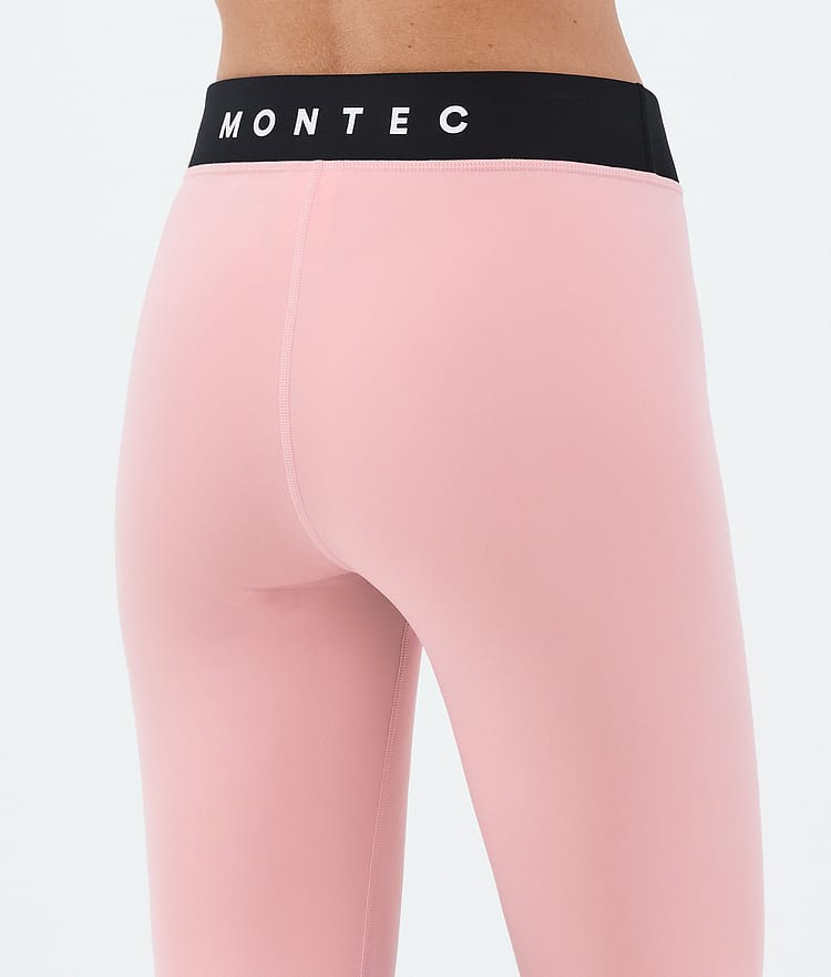 Montec Alpha W Kerrastohousut Naiset Soft Pink/Black/Metal Blue, Kuva 6 / 7