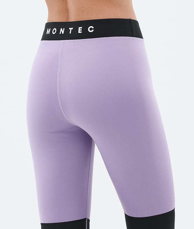 Montec Alpha W Kerrastohousut Naiset Faded Violet/Black/Dark Atlantic, Kuva 6 / 7