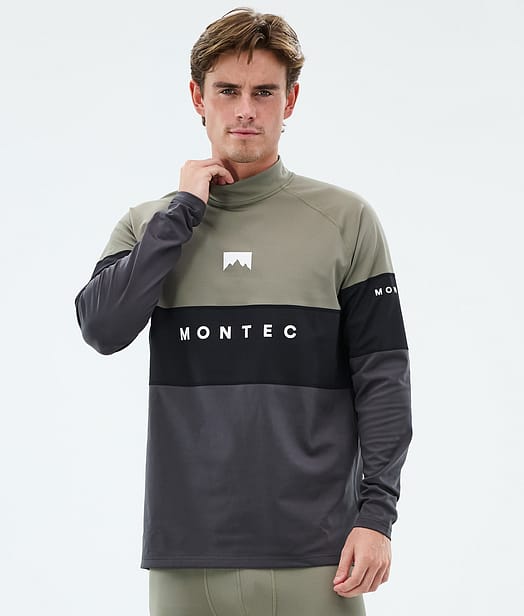 Montec Alpha Kerrastopaita Miehet Greenish/Black/Phantom