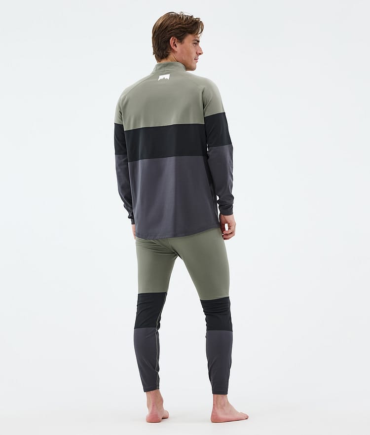 Montec Alpha Kerrastopaita Miehet Greenish/Black/Phantom, Kuva 4 / 5