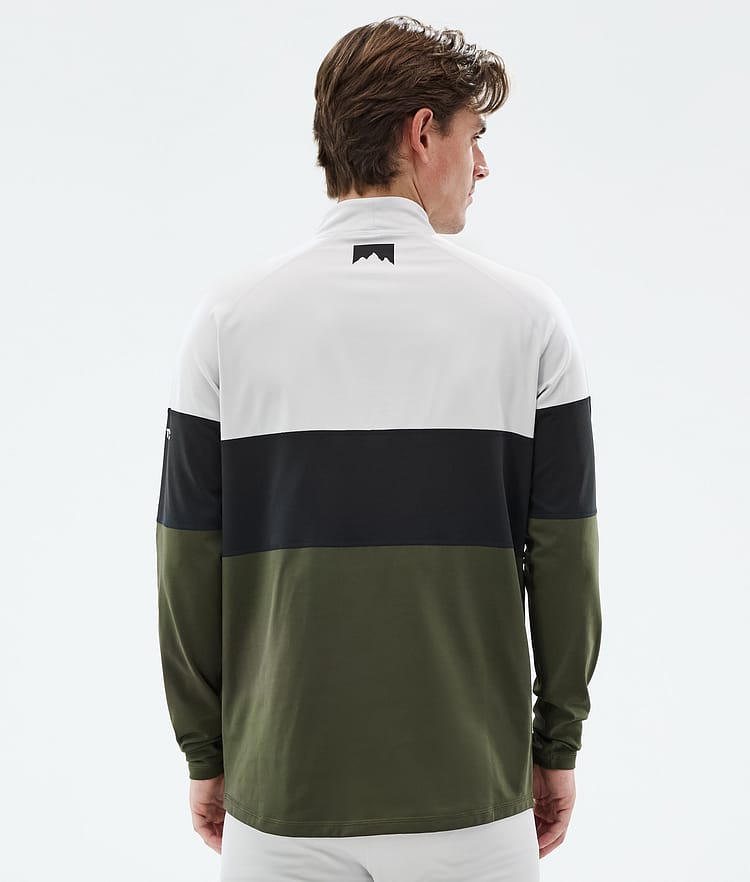 Montec Alpha Kerrastopaita Miehet Light Grey/Black/Olive Green, Kuva 5 / 5