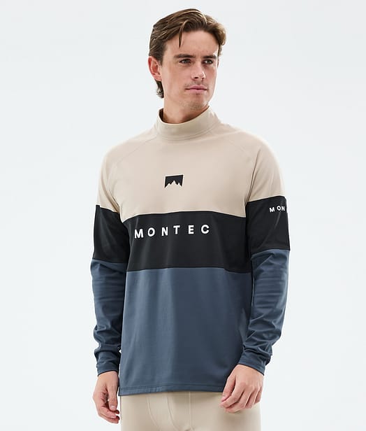 Montec Alpha Kerrastopaita Miehet Sand/Black/Metal Blue