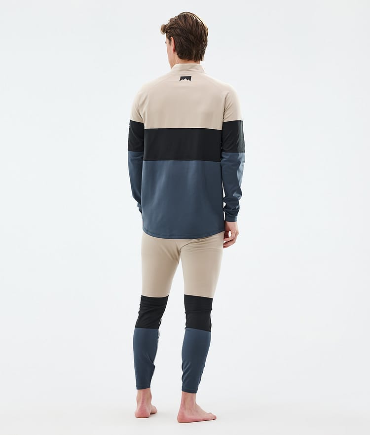 Montec Alpha Kerrastopaita Miehet Sand/Black/Metal Blue, Kuva 4 / 5