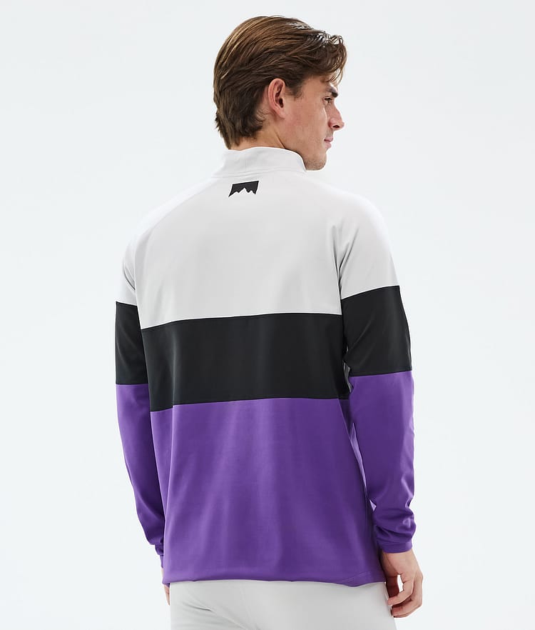 Montec Alpha Kerrastopaita Miehet Light Grey/Black/Vivid Purple, Kuva 5 / 5