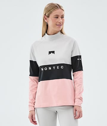 Montec Alpha W Kerrastopaita Naiset Light Grey/Black/Soft Pink