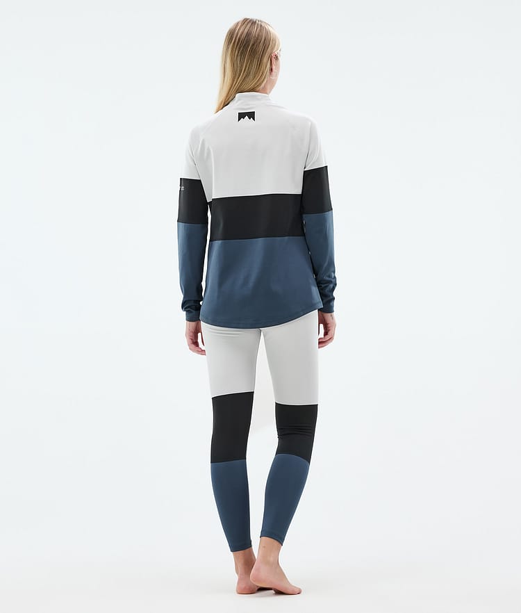 Montec Alpha W Kerrastopaita Naiset Light Grey/Black/Metal Blue, Kuva 4 / 5