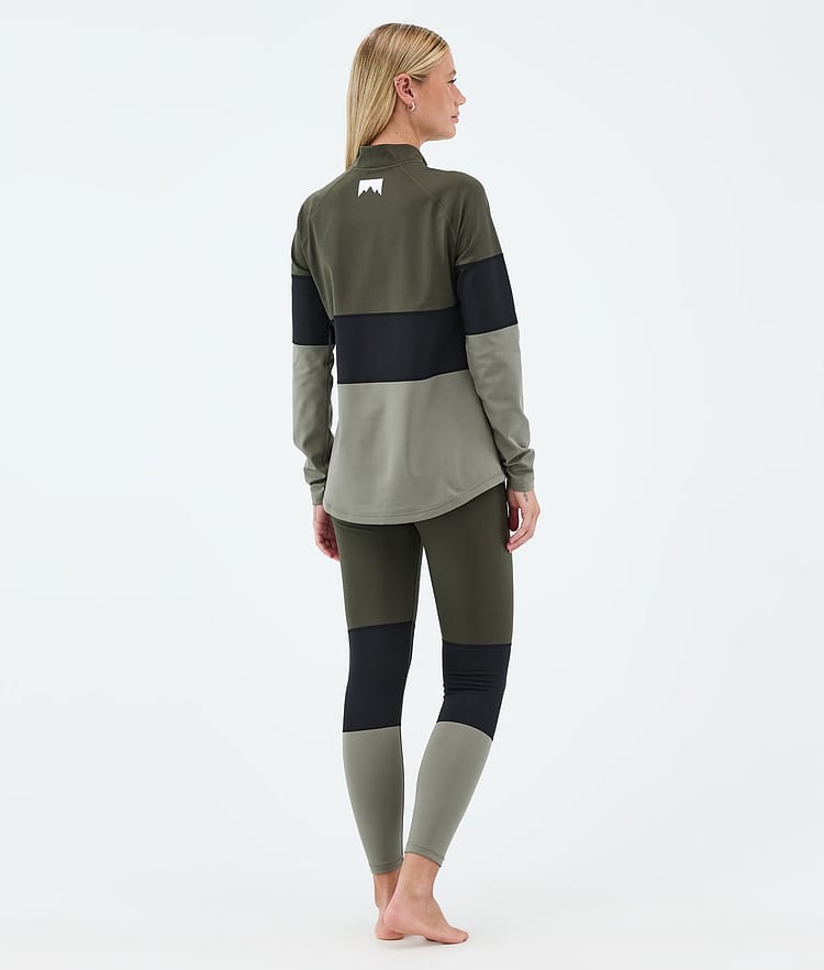Montec Alpha W Kerrastopaita Naiset Olive Green/Black/Greenish, Kuva 4 / 5