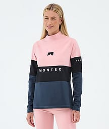 Montec Alpha W Kerrastopaita Naiset Soft Pink/Black/Metal Blue
