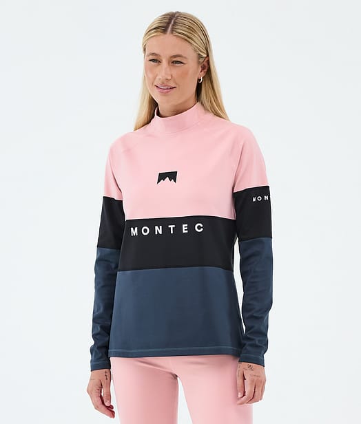 Montec Alpha W Kerrastopaita Naiset Soft Pink/Black/Metal Blue