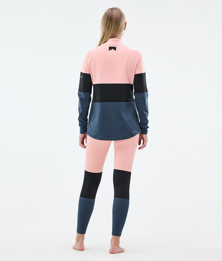 Montec Alpha W Kerrastopaita Naiset Soft Pink/Black/Metal Blue, Kuva 4 / 5
